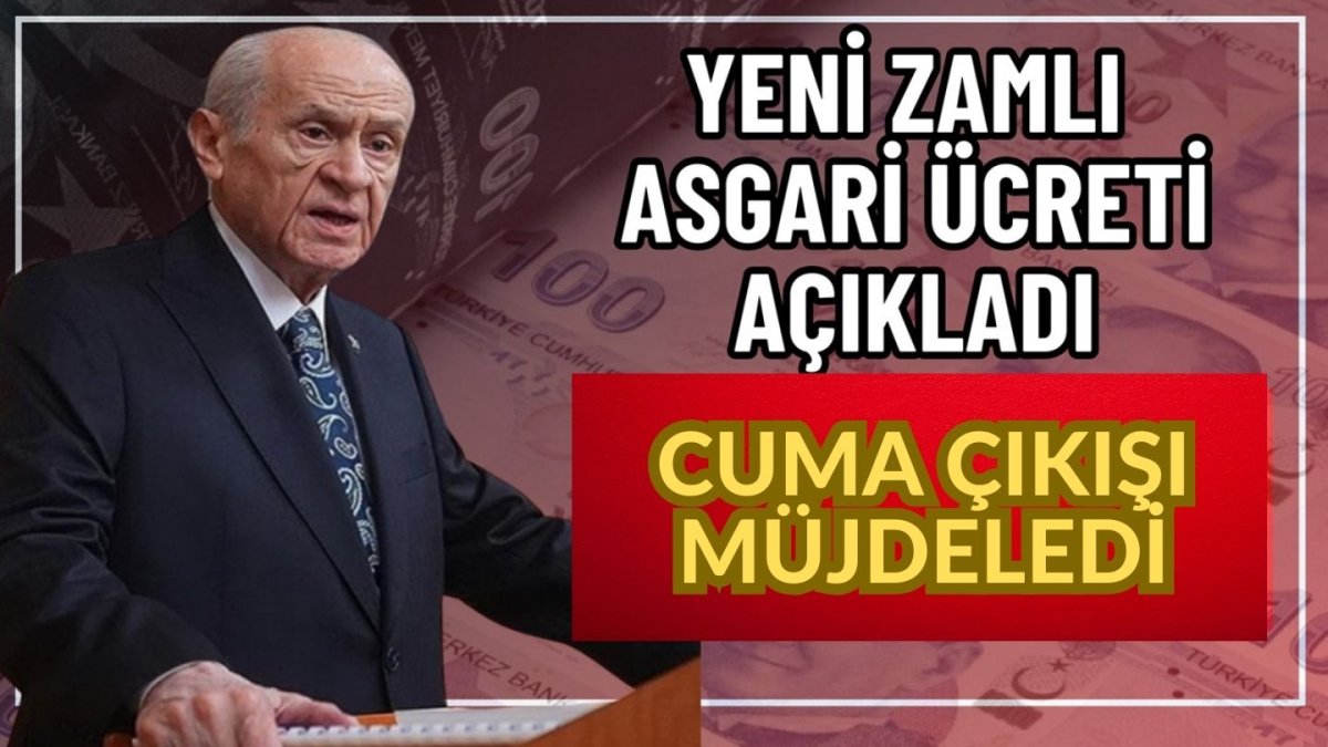 Yeni Asgari Ücreti 13:34 Cumadan Sonra Açıkladı