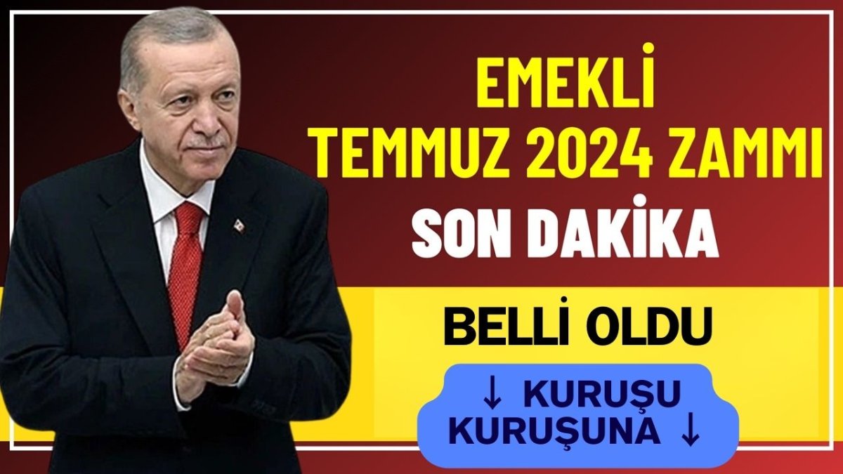2024 Temmuz Emekli Maaşı Değişti Lirasından Kuruşuna Kadar Açıkladı!
