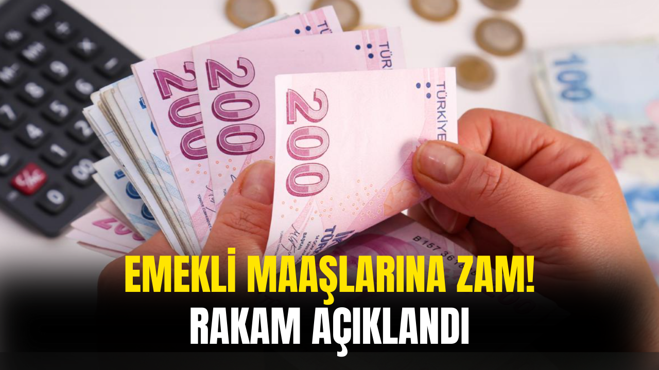 Emekli Maaşlarına Zam Müjdesi! Rakam Açıklandı