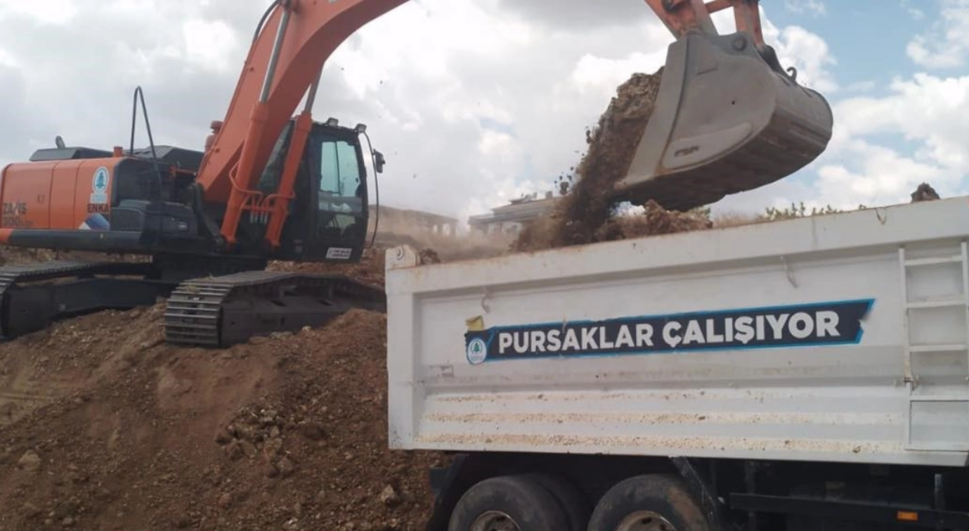 Pursaklar yeni yol ağları ile değişiyor dönüşüyor
