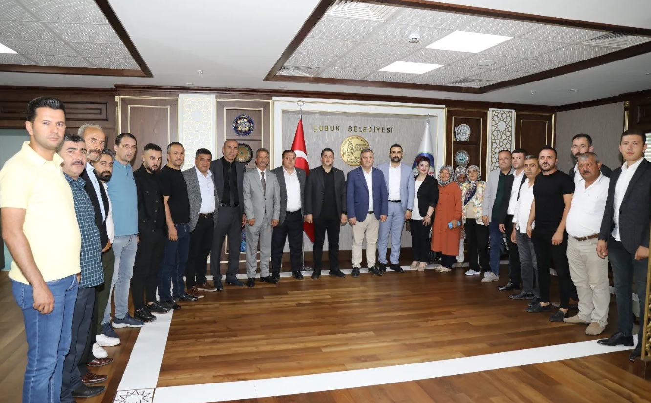 MHP ilçe başkanından anlamlı ziyaret