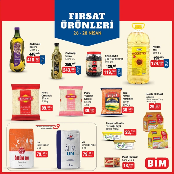 Bim'de sadece 2 gün sürecek dev kampanya bugün başladı! 5 lt Sole markalı ayçiçek yağı son 6 ayın en dip fiyatında