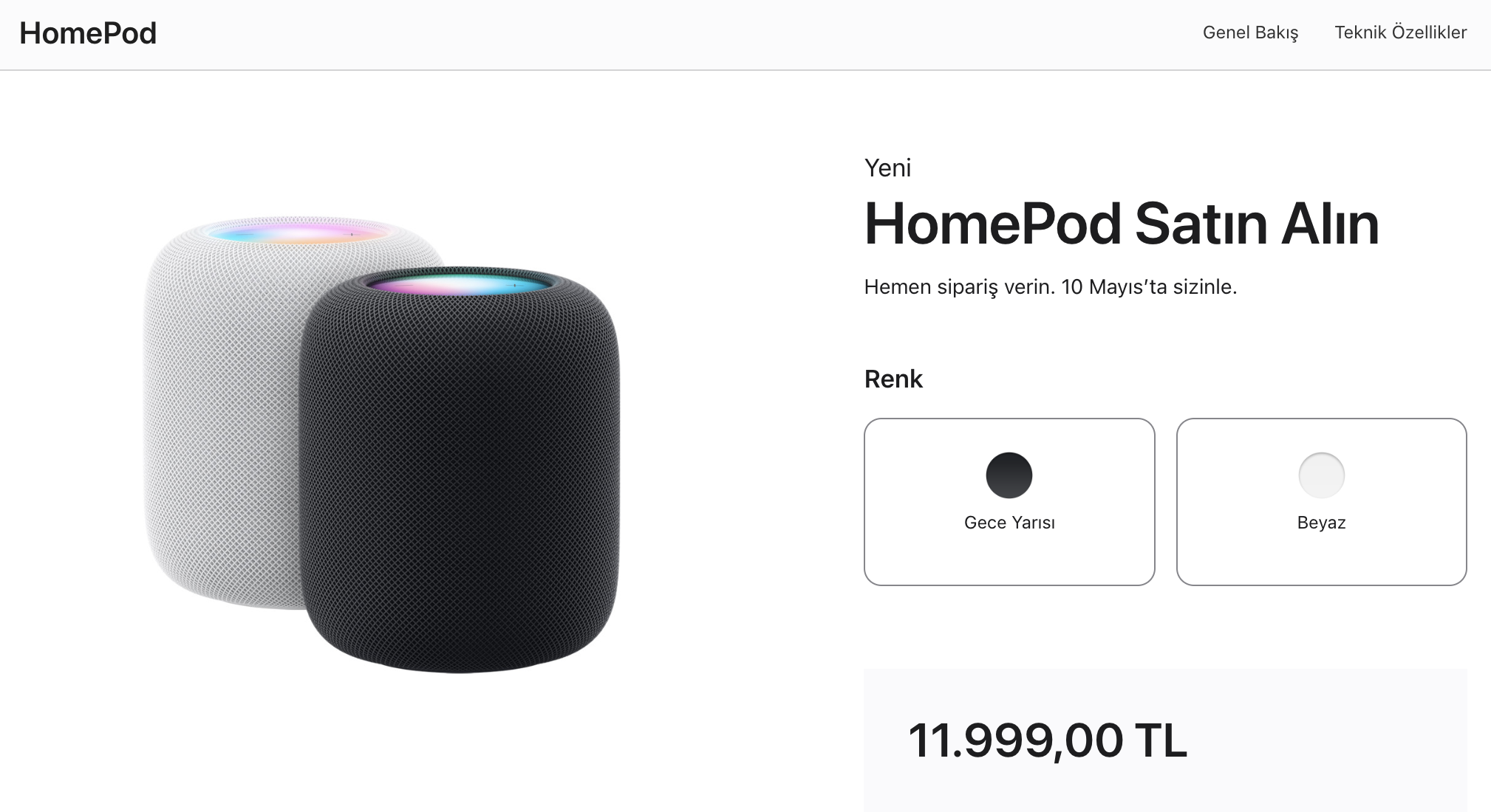 Apple'ın son harikası HomePod satışa çıktı! İşte fiyat listesi