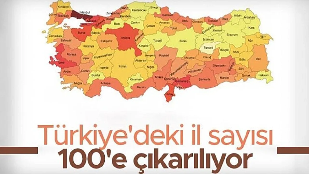 19 ilçe il olacak! Devlet Bahçeli açıkladı il sayısı 100'e çıkarılıyor