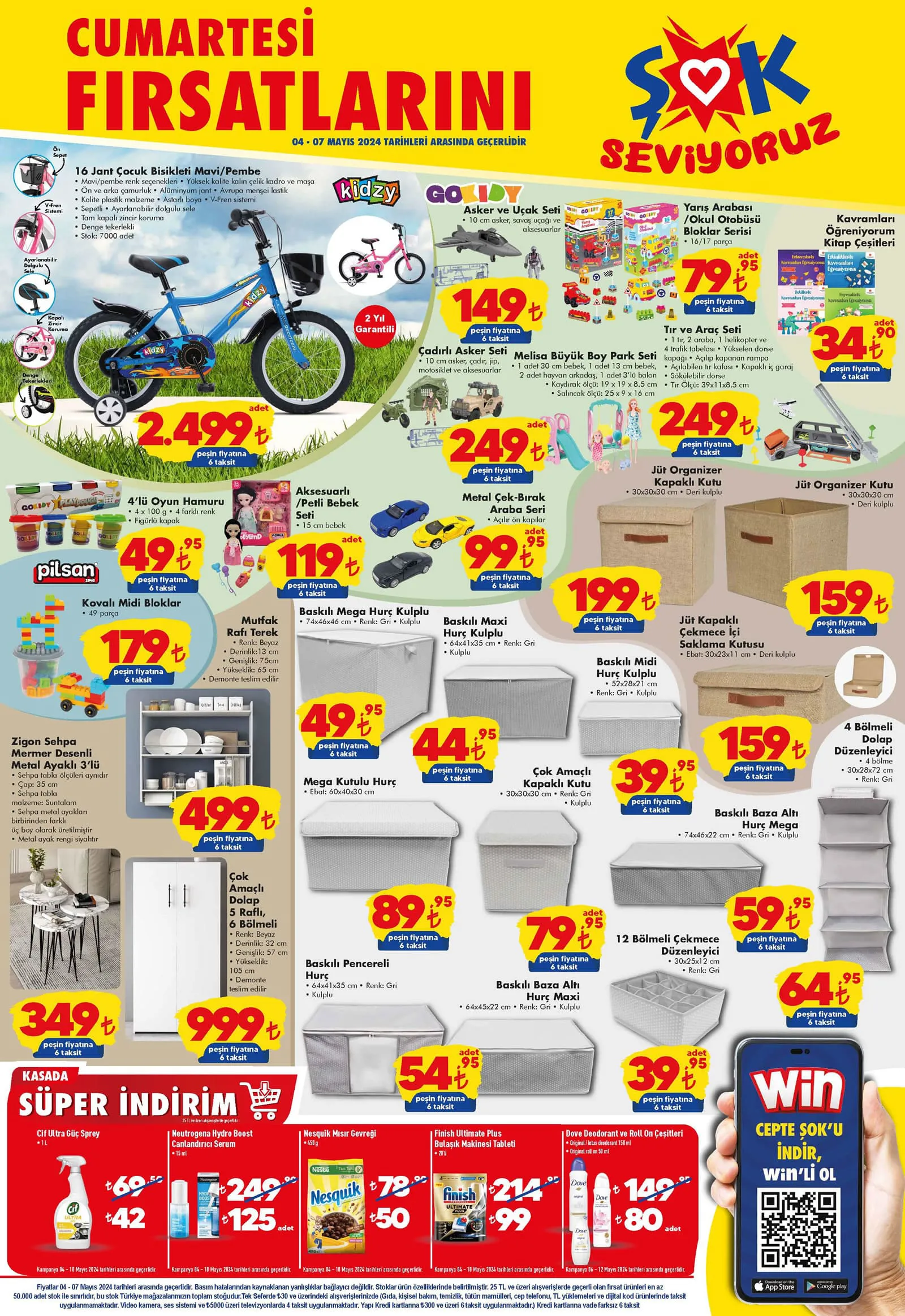Şok marketler 4 Mayıs 2024 aktüel ürünler kataloğunu yayınladı! Ev ürünleri Karcher buharlı temizlik makinesi ve daha fazlası