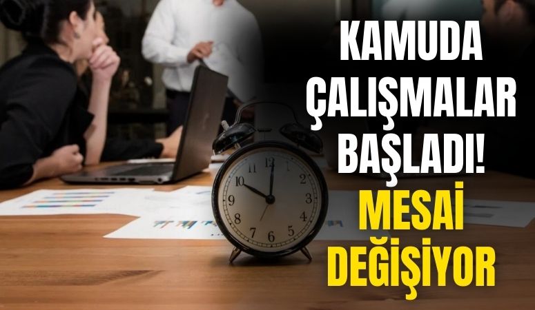 Kamu kurumlarına mesai düzenlemesi geliyor! Mesai saatleri tekrar düzenlenecek