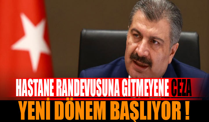 Randevusuna Gitmeyene Ceza! Hastane Randevu Sisteminde Yeni Dönem Başlıyor