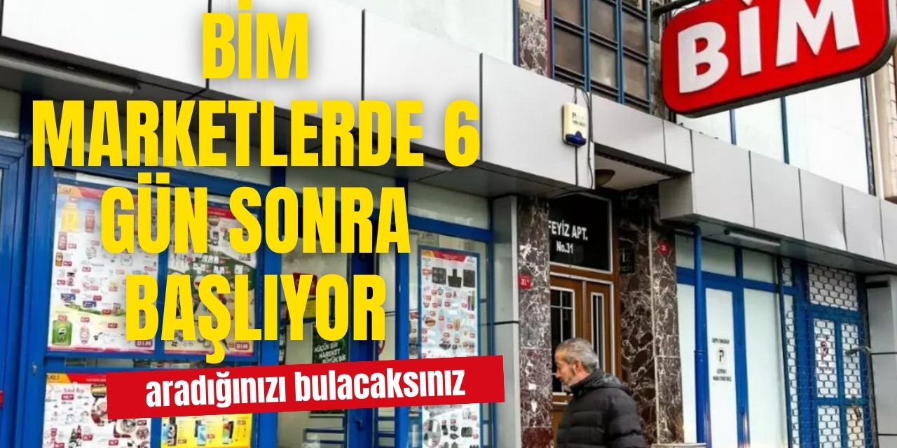 BİM 6 gün sonra büyük indirimi başlatacak! Süpürge, Ütü ve çok daha fazlası BİM raflarında olacak