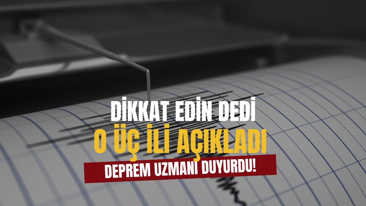 En Çok Endişe Ettiğim Yer Dedi Uyardı! Deprem Uzmanı Açıkladı