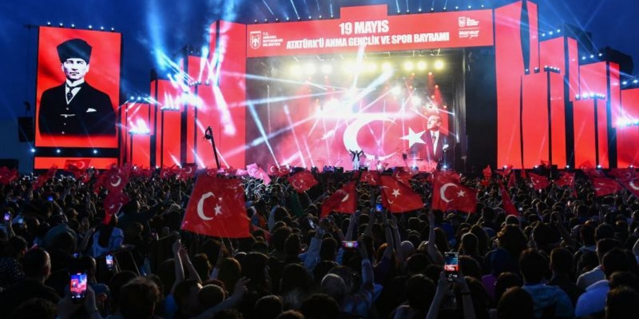 Ankara'da 19 Mayıs Büyük Bir Coşku ile Kutlandı!